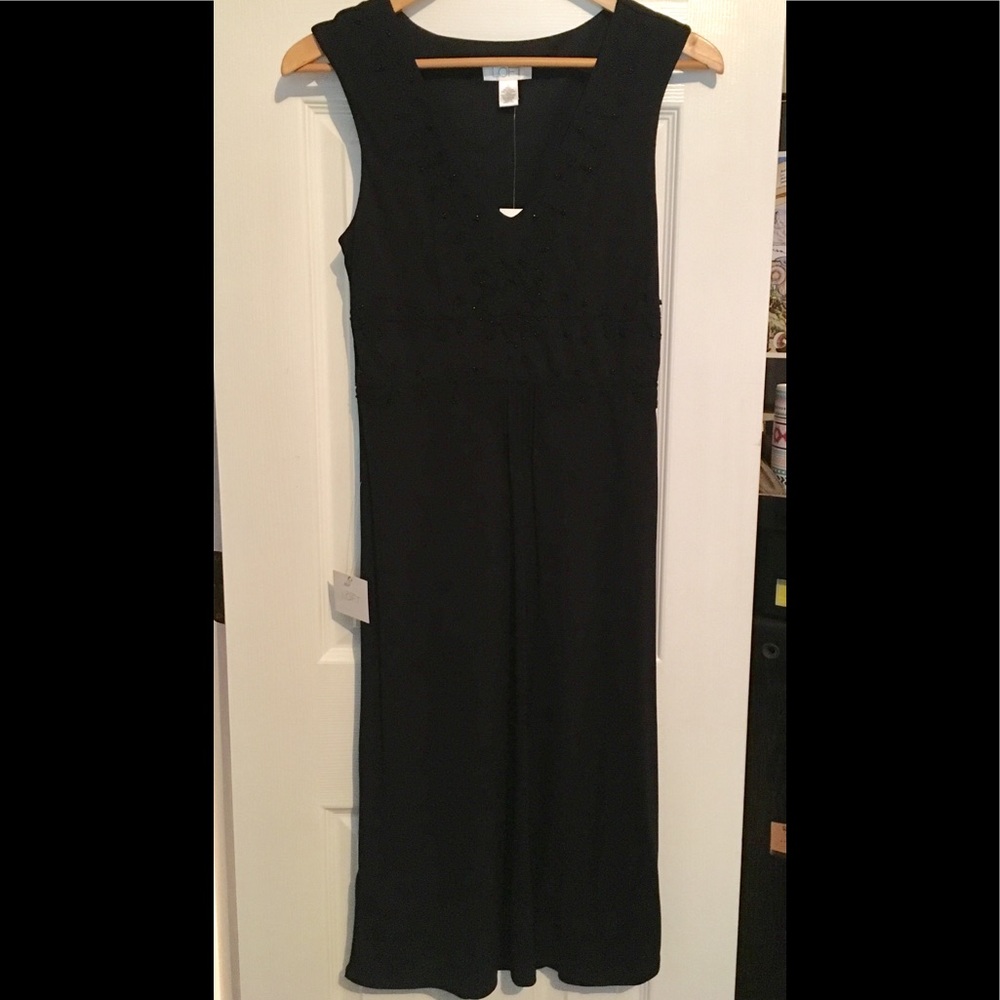 Loft black dress